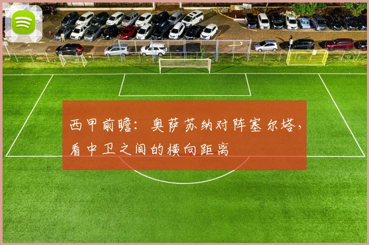 西甲前瞻:奥萨苏纳对阵塞尔塔,看中卫之间的横向距离